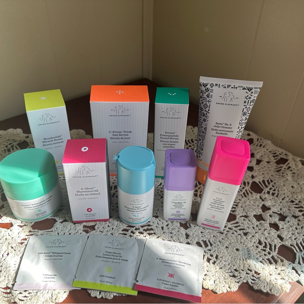 Drunk Elephant 10 Piece Bundle